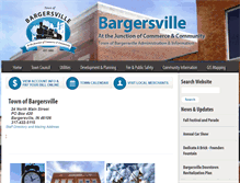 Tablet Screenshot of bargersville.newfiveclients.com